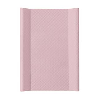CEBA  Podložka prebaľovacia 2-hranná s pevnou doskou (50x70) Comfort Caro Pink, značky CEBA