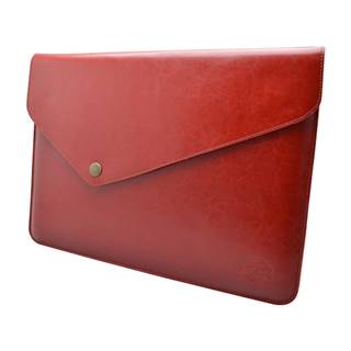 Kožené puzdro na notebook NOMAD Leather červené MacBook Pro 13 / Air 13
