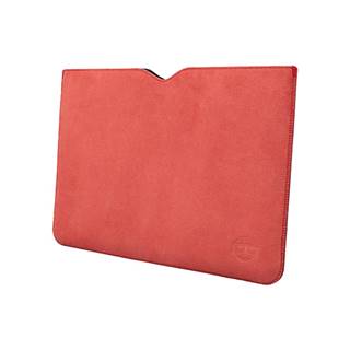Ochranné puzdro na notebook z brúsenej kože Spring červené MacBook Pro 13 / Air Retina