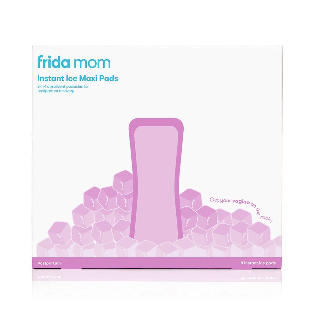 FRIDAMOM FRIDA MOM Vložky chladiace absorpčné Ice Maxi + Jednorazové popôrodné nohavičky, značky FRIDAMOM
