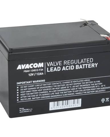 Avacom batéria 12V, 12Ah, PBAV-12V012-F2A