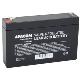Avacom batéria Standard, 6V, 8Ah, PBAV-6V008-F2A