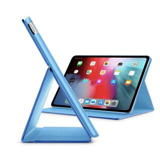 CellularLine Pouzdro se stojánkem  FOLIO pro Apple iPad Pro 11" (2018), modré, značky CellularLine
