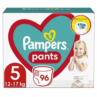 PAMPERS  Pants Nohavičky plienkové jednorazové 5 (11-18 kg) 96 ks - MEGA PACK, značky PAMPERS