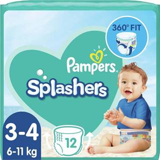 PAMPERS  Splashers Plienky do vody jednorazové 3-4 (6-11 kg) 12 ks, značky PAMPERS