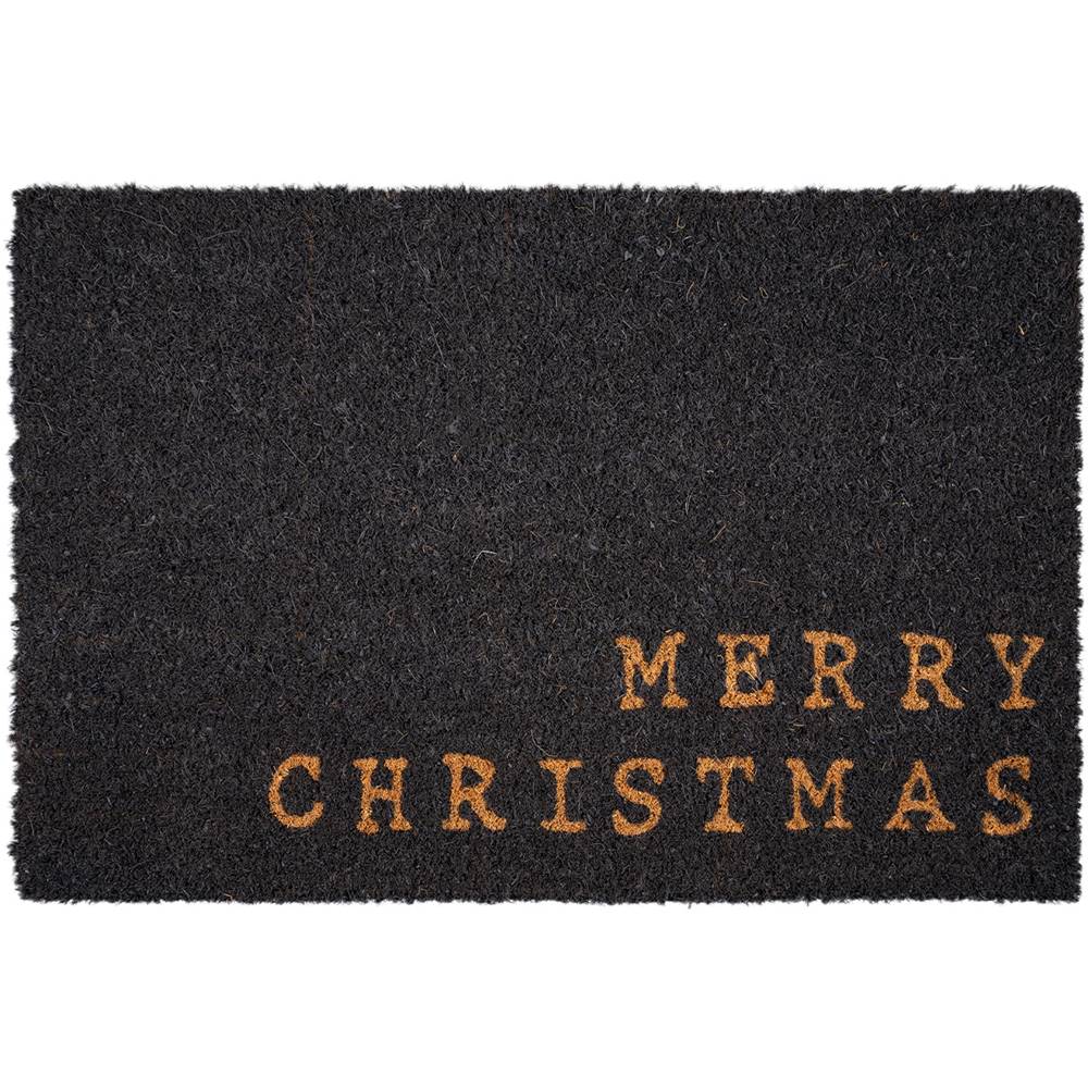 Nextime Kokosová rohožka Merry Christmas sivá, 39 x 59 cm, značky Nextime