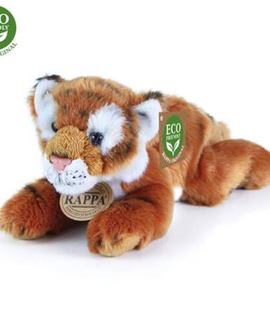 Rappa Eco-Friendly tiger hnedý ležiaci 17 cm