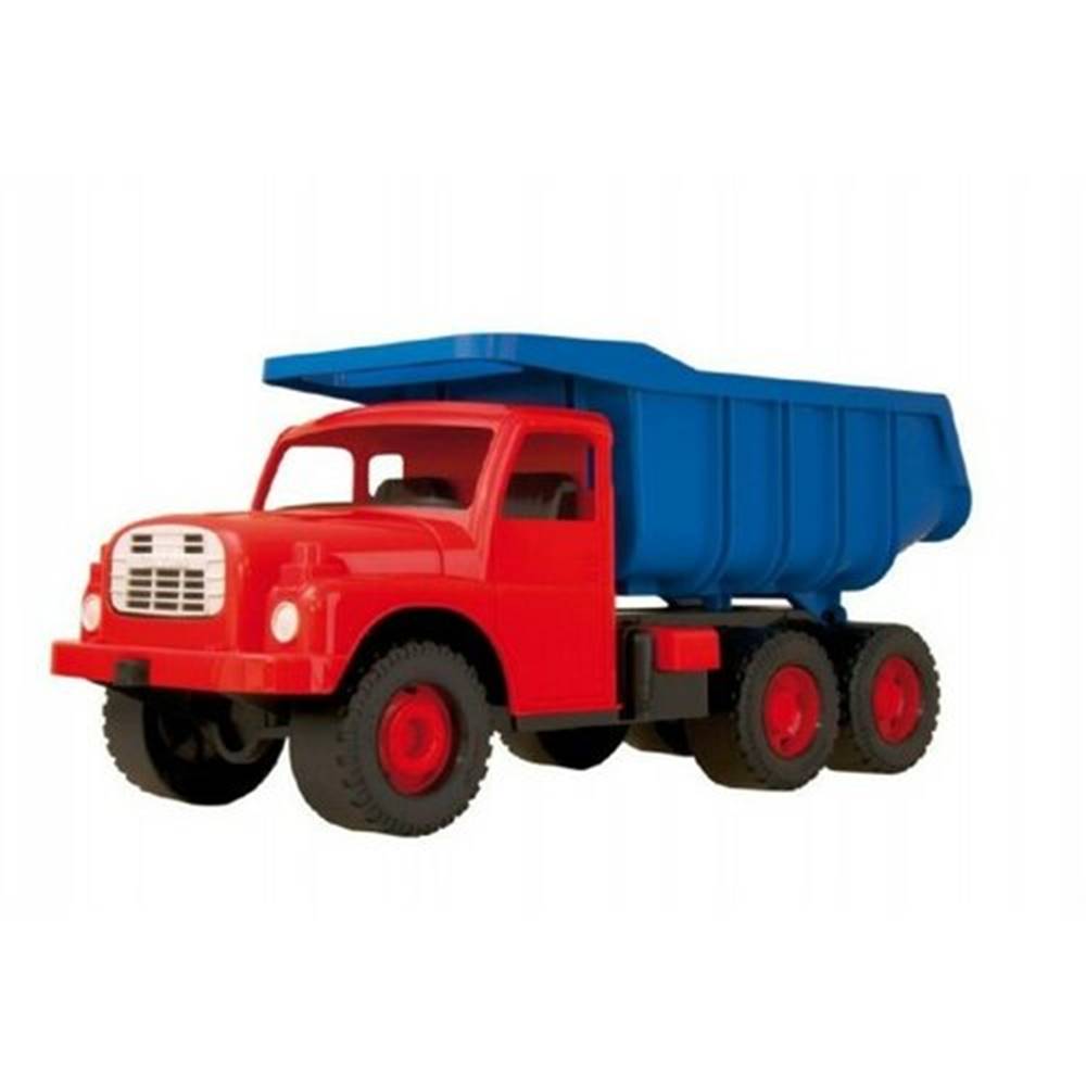 Dino Toys Dino Auto Tatra 148, 73 cm, červená kabína, modrá korba, značky Dino Toys