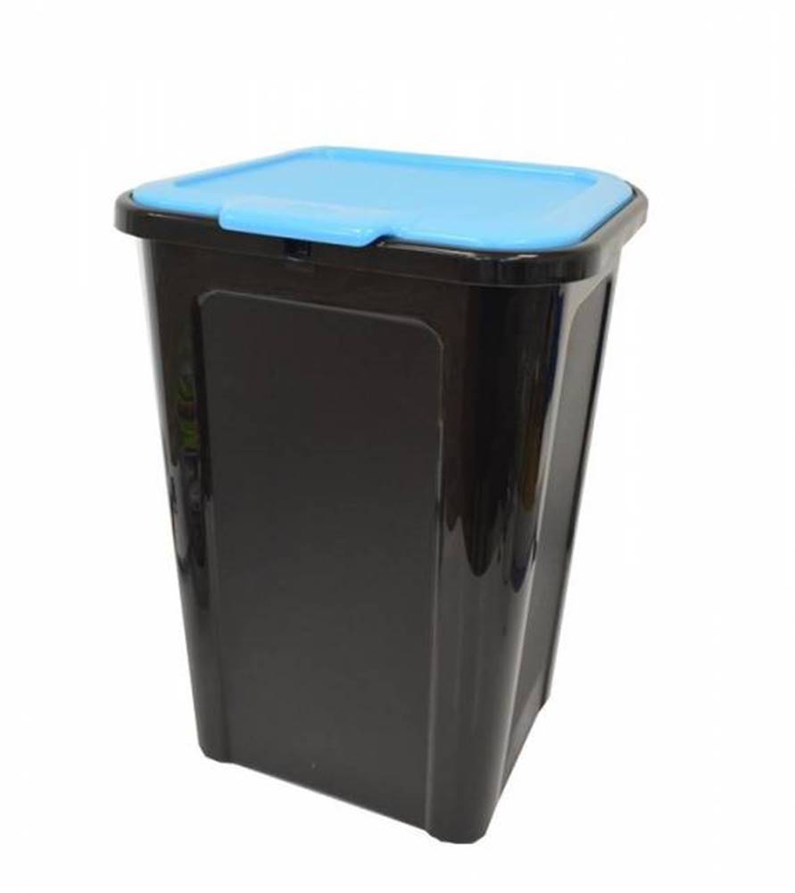 Kinekus Kôš na separovaný odpad 44l, plastový, "Cover Line" TONTARELLI, čierno/modrý, značky Kinekus