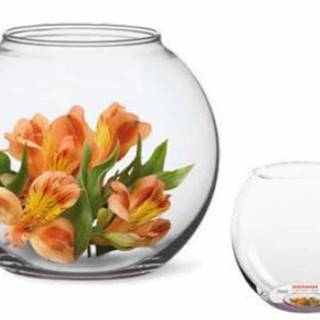 Váza GLOBE guľa priemer 16,4 cm, číre sklo