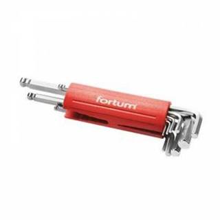 FORTUM Kľúče imbus zástrčné, 1,5-10mm, 9-dielna sada, značky FORTUM