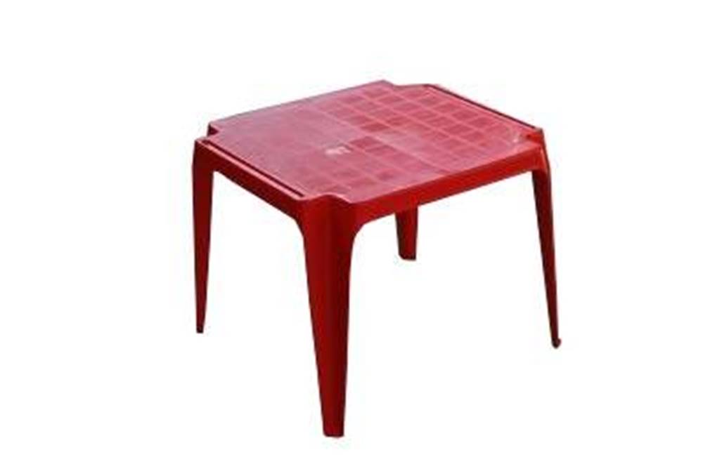 Kinekus Stôl plastový, BABY, červený, značky Kinekus