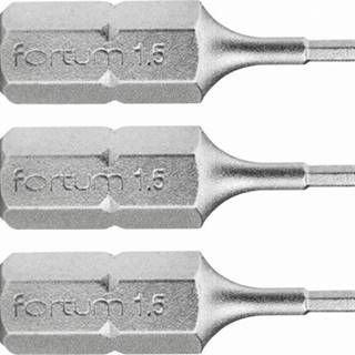 FORTUM Bity IMBUS H1.5x25mm, 3ks, S2, značky FORTUM