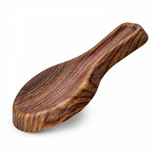 Kinekus Stojan/podložka na naberačku v tvare lyžice, plast - imitácia dreva, značky Kinekus