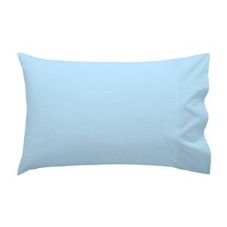 Happy Friday Basic Modrá bavlnená obliečka na vankúš , 50 × 30 cm, značky Happy Friday Basic