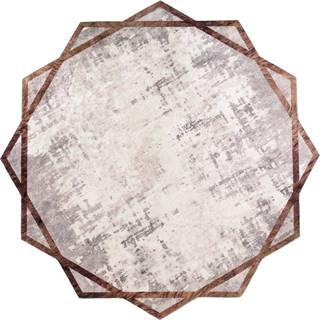 Vitaus Béžový okrúhly koberec ø 100 cm - , značky Vitaus