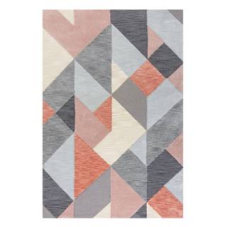 Sivo-ružový koberec Flair Rugs Icon, 120 x 170 cm