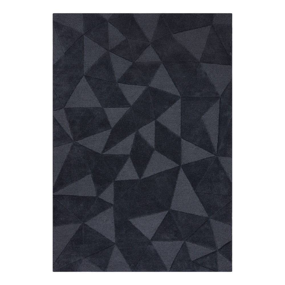 Flair Rugs Sivý vlnený koberec 290x200 cm Shard - , značky Flair Rugs