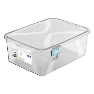 Plastový úložný box s vekom 10 l Lona - Rotho
