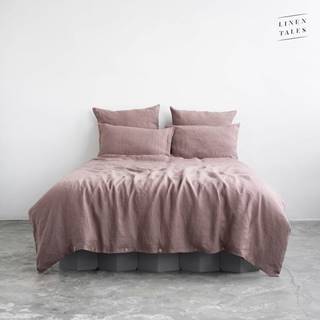Ružové ľanové obliečky 200x200 cm - Linen Tales