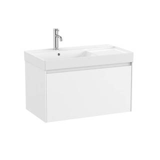 Roca Kúpeľňová skrinka s umývadlom  ONA 80x50,5x46 cm biela mat ONA801ZBML, značky Roca