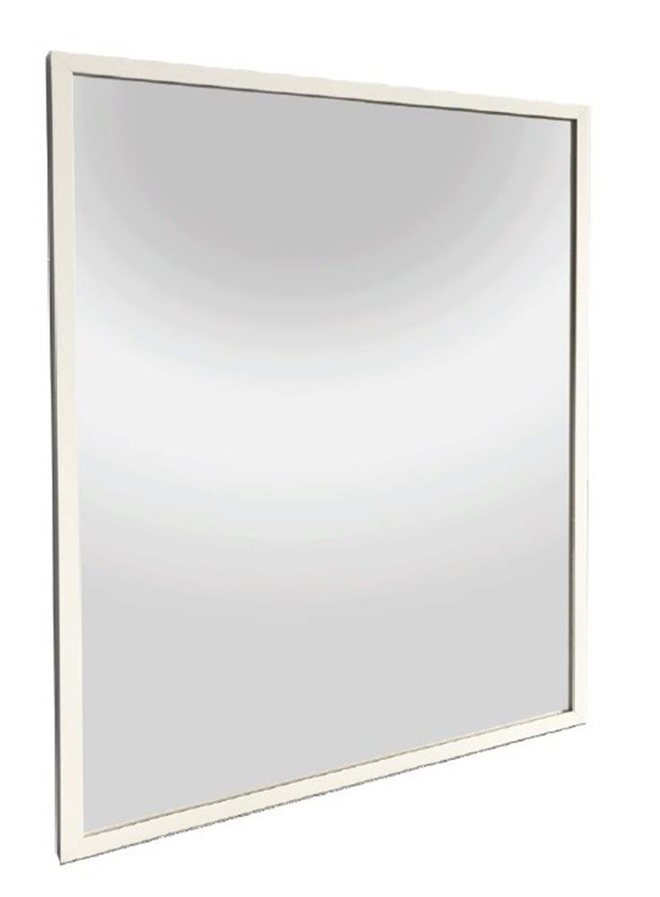 NO BRAND Zrkadlo Naturel Oxo v bielom ráme, 80x80 cm, ALUZ8080B, značky NO BRAND