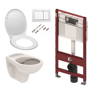 Tece Cenovo zvýhodnený závesný WC set TECE do ľahkých stien / predstenová montáž + WC S-Line S-line Pre KMPLSIKOTS, značky Tece