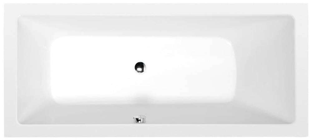 Polysan Obdĺžniková vaňa  MIMOA 170x75 cm akrylát ľavá aj pravá 71709S, značky Polysan
