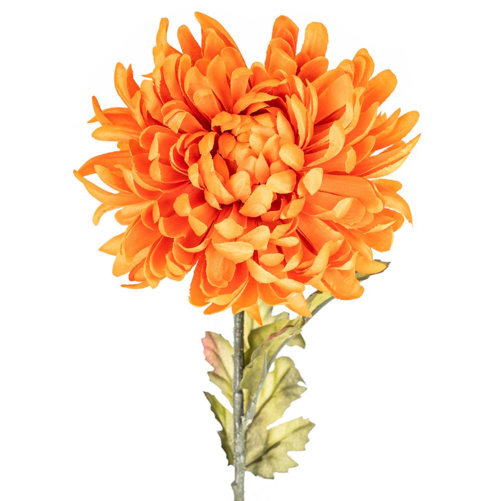 Orion Umelá chryzantéma, v. 74 cm, oranžová, značky Orion