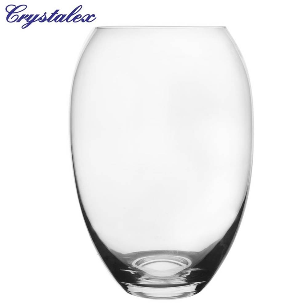 Crystalex  Sklenená váza, 15,5 x 22,5 cm, značky Crystalex