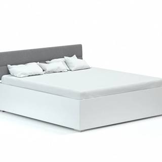 DREVONA Manželská posteľ 180x200 ROXI biela, značky DREVONA