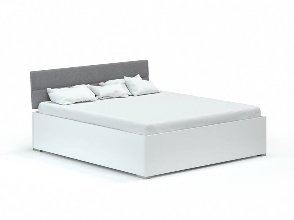 DREVONA Manželská posteľ 160x200 ROXI biela, značky DREVONA