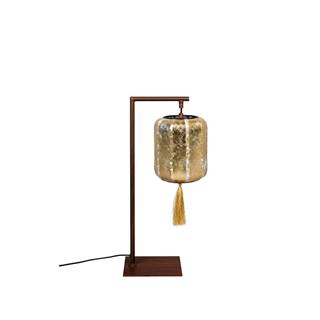 Stolová lampa v hnedo-zlatej farbe Suoni - Dutchbone
