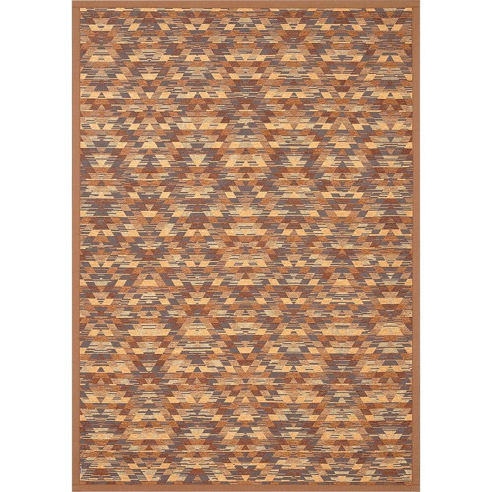 Narma Hnedý obojstranný koberec  Vergi, 140 x 200 cm, značky Narma