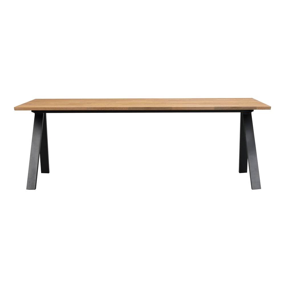 Rowico Rozkladací jedálenský stôl s doskou z dubového dreva 220x100 cm Carradale - , značky Rowico