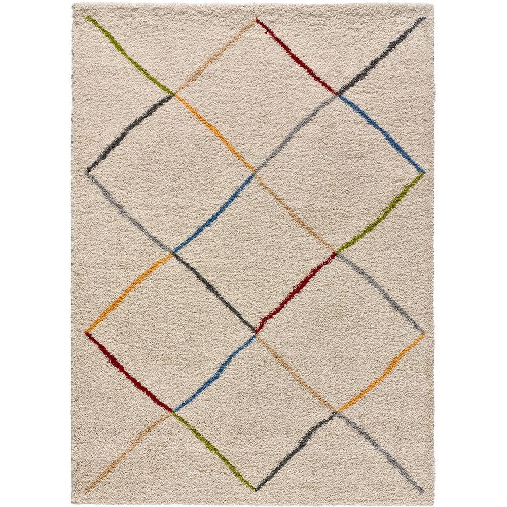 Universal Biely koberec  Kasbah White, 133 × 190 cm, značky Universal