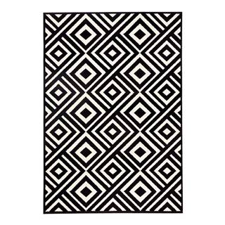 Čierno-biely koberec Zala Living Art, 70 × 140 cm