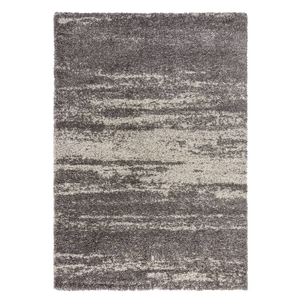 Flair Rugs Sivý koberec  Reza, 80 x 150 cm, značky Flair Rugs