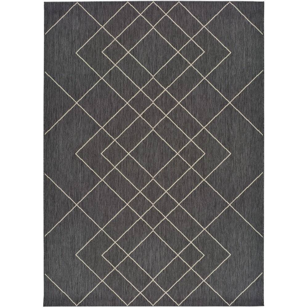 Universal Sivý vonkajší koberec  Hibis, 80 x 150 cm, značky Universal