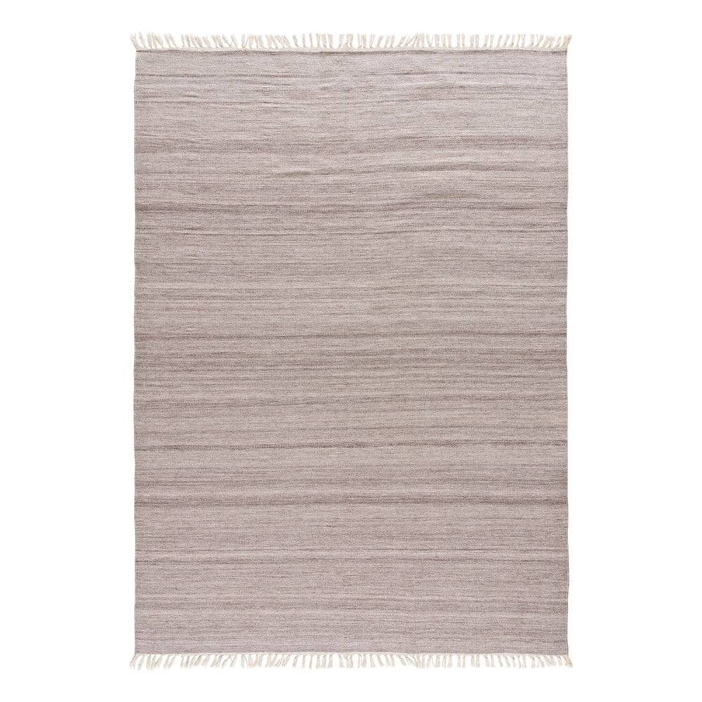 Universal Béžový vonkajší koberec z recyklovaného plastu  Liso, 160 x 230 cm, značky Universal