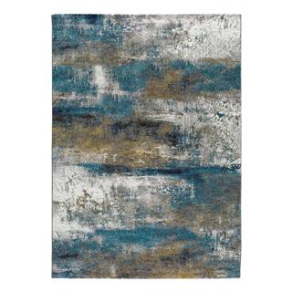 Universal Modrý koberec  Kalia Abstract, 160 x 230 cm, značky Universal