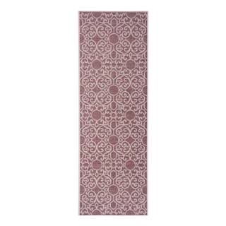 Fialovo-béžový vonkajší koberec NORTHRUGS Nebo, 70 x 200 cm