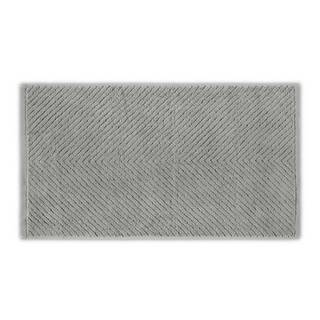 Sivý bavlnený uterák 71x40 cm Chevron - Foutastic