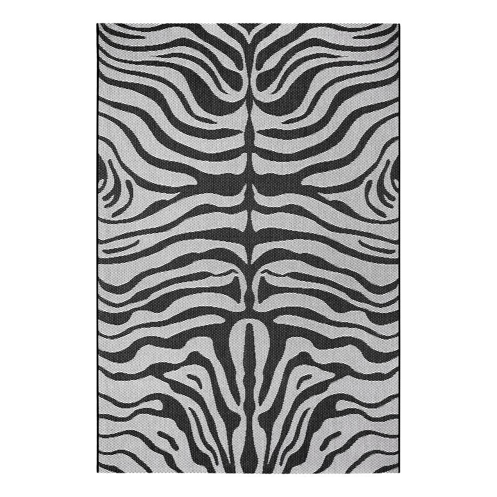 Ragami Čierno-sivý vonkajší koberec  Safari, 120 x 170 cm, značky Ragami