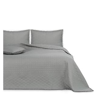 AmeliaHome Sivá prikrývka na posteľ  Meadore, 170 x 210 cm, značky AmeliaHome
