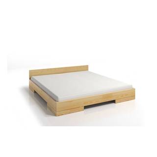 Skandica Dvojlôžková posteľ z borovicového dreva SKANDICA Spectrum, 160 × 200 cm, značky Skandica
