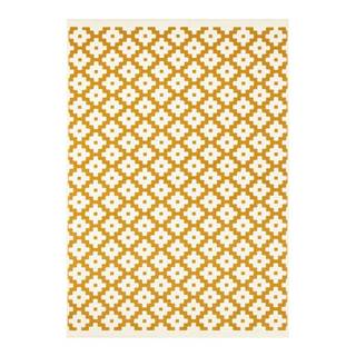 Krémovo-žltý koberec Hanse Home Celebration Lattice, 160 x 230 cm