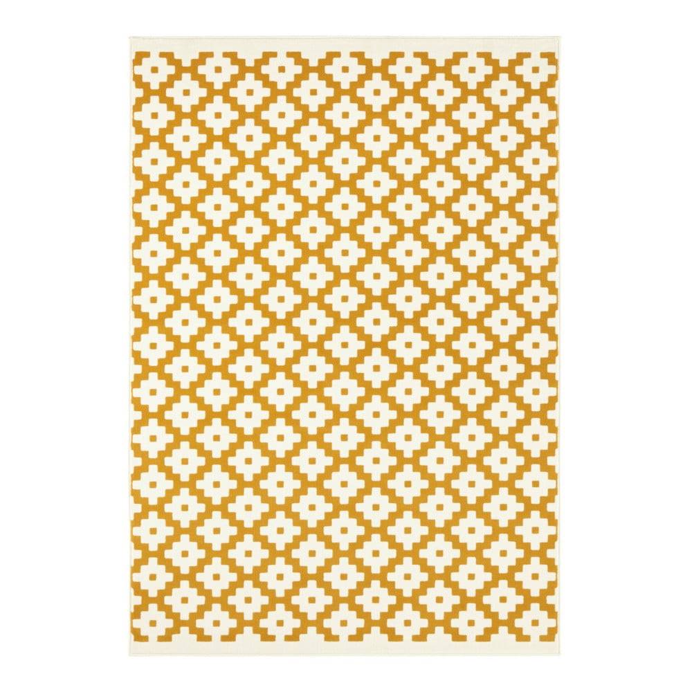 Hanse Home Krémovo-žltý koberec  Celebration Lattice, 160 x 230 cm, značky Hanse Home