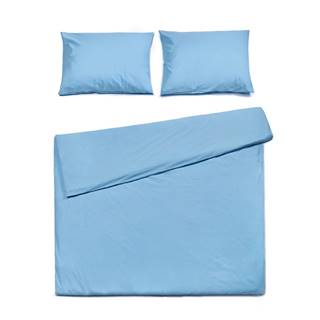 Bonami Selection Blankytné modré bavlnené obliečky na dvojlôžko , 200 x 220 cm, značky Bonami Selection