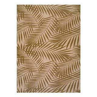 Hnedo-béžový vonkajší koberec Universal Palm, 160 x 230 cm